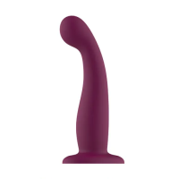 Passion Play Liquid Silicone Dildo - Purple